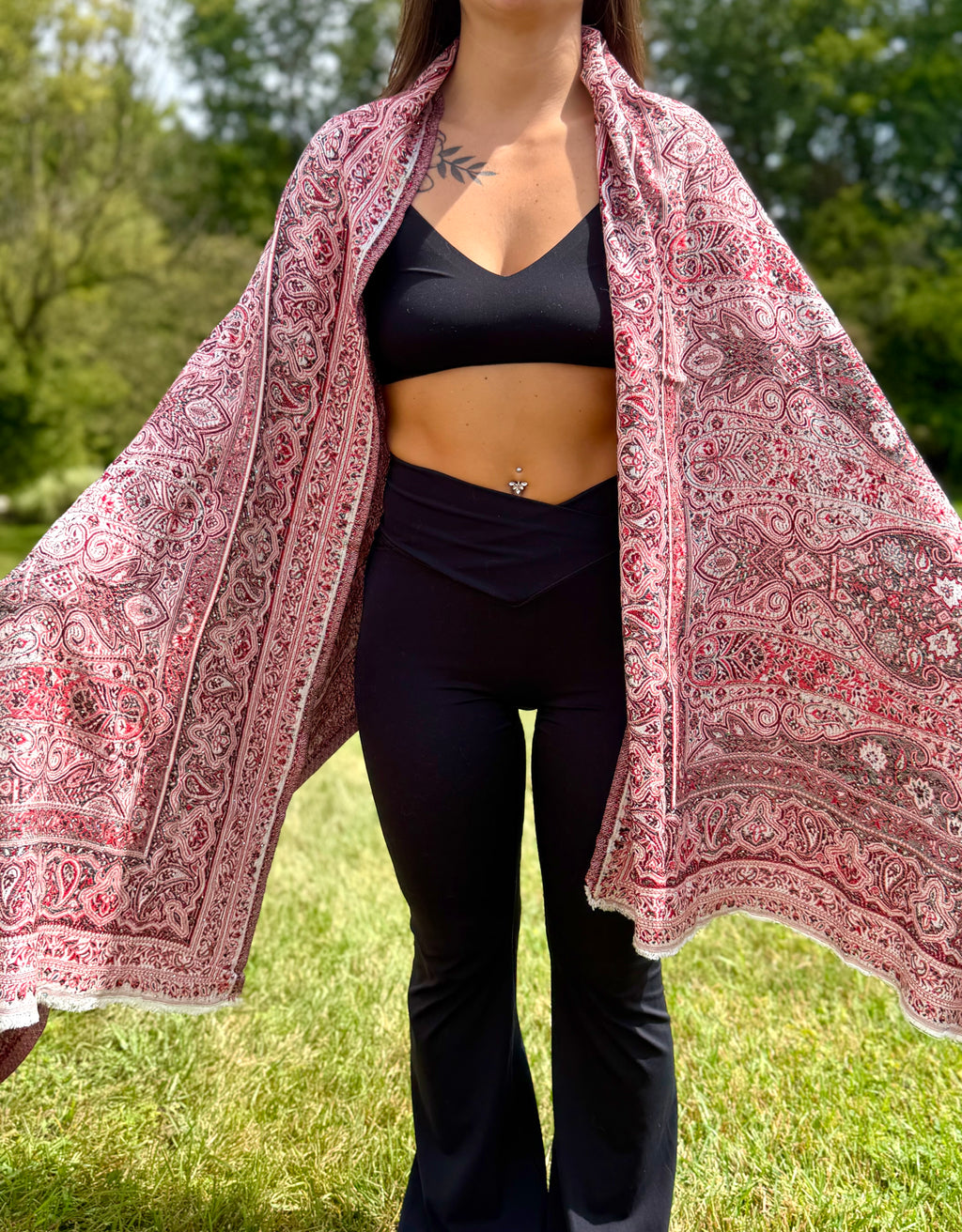 Scarlett Rhinestone Pashmina