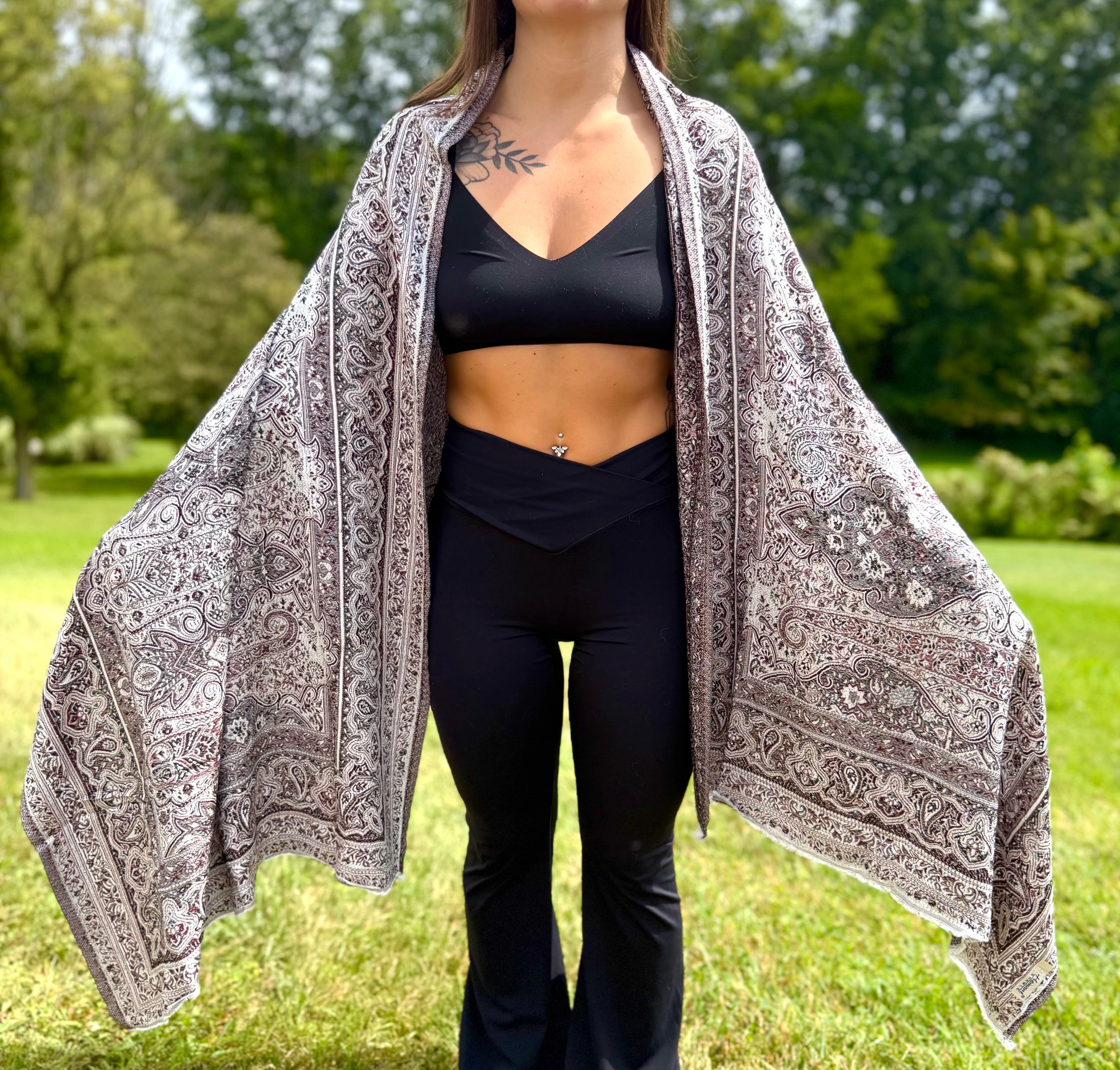 Eclipse Rhinestone Pashmina