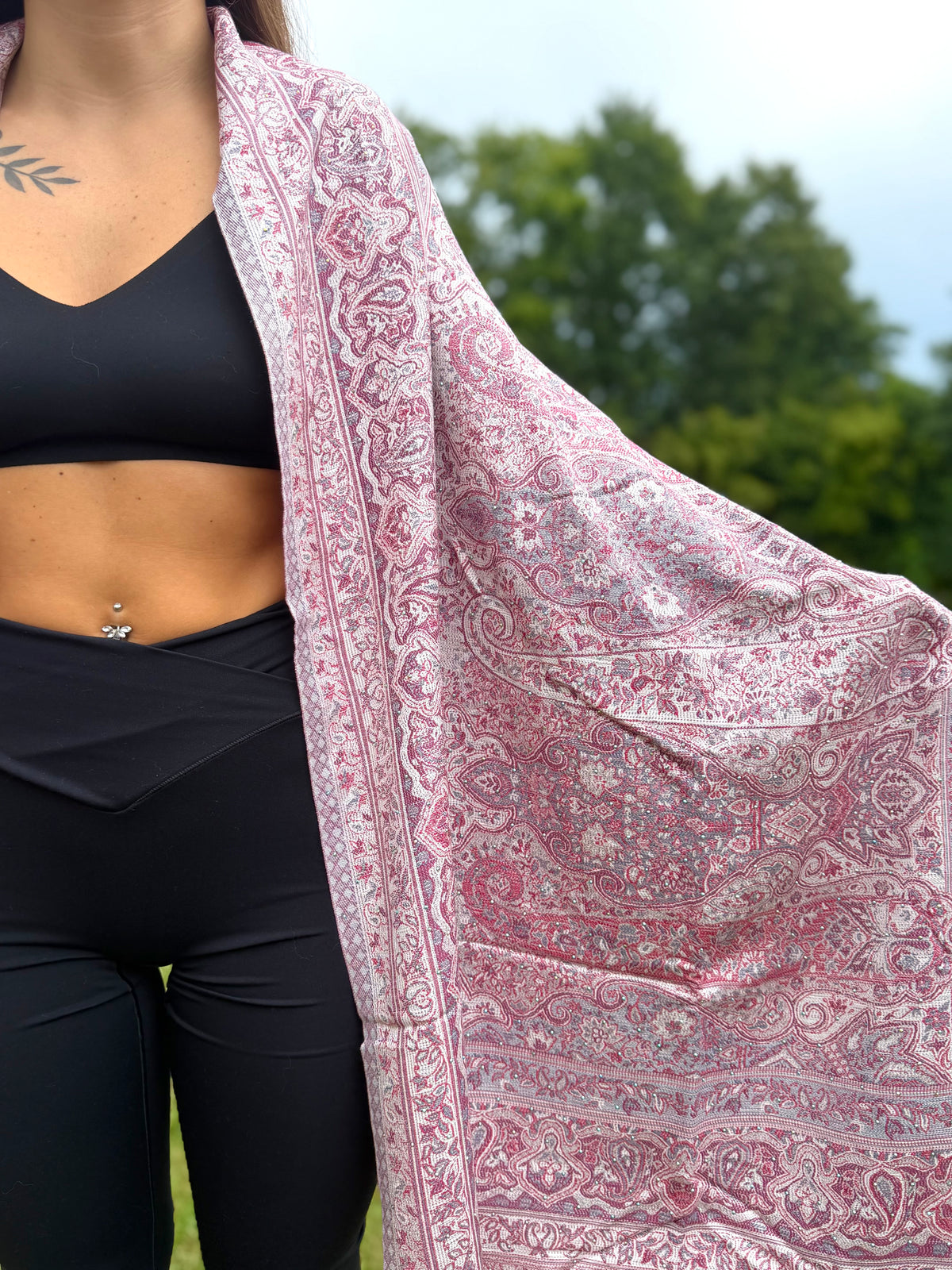 Daydream Rhinestone Pashmina