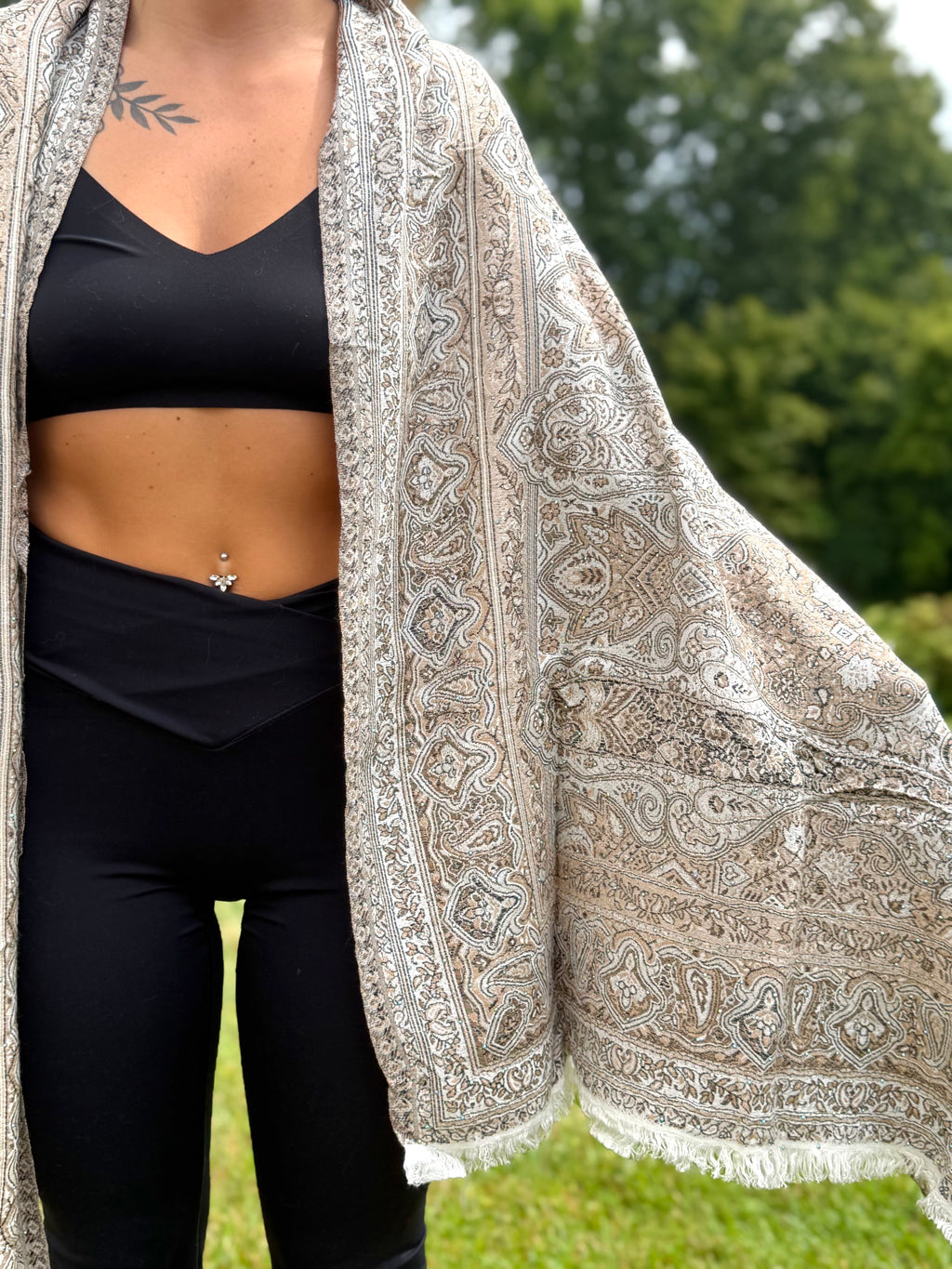 Playa Rhinestone Pashmina