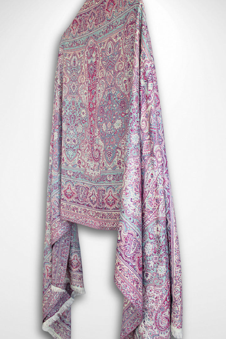 Pink & Purple Rhinestone Pashmina