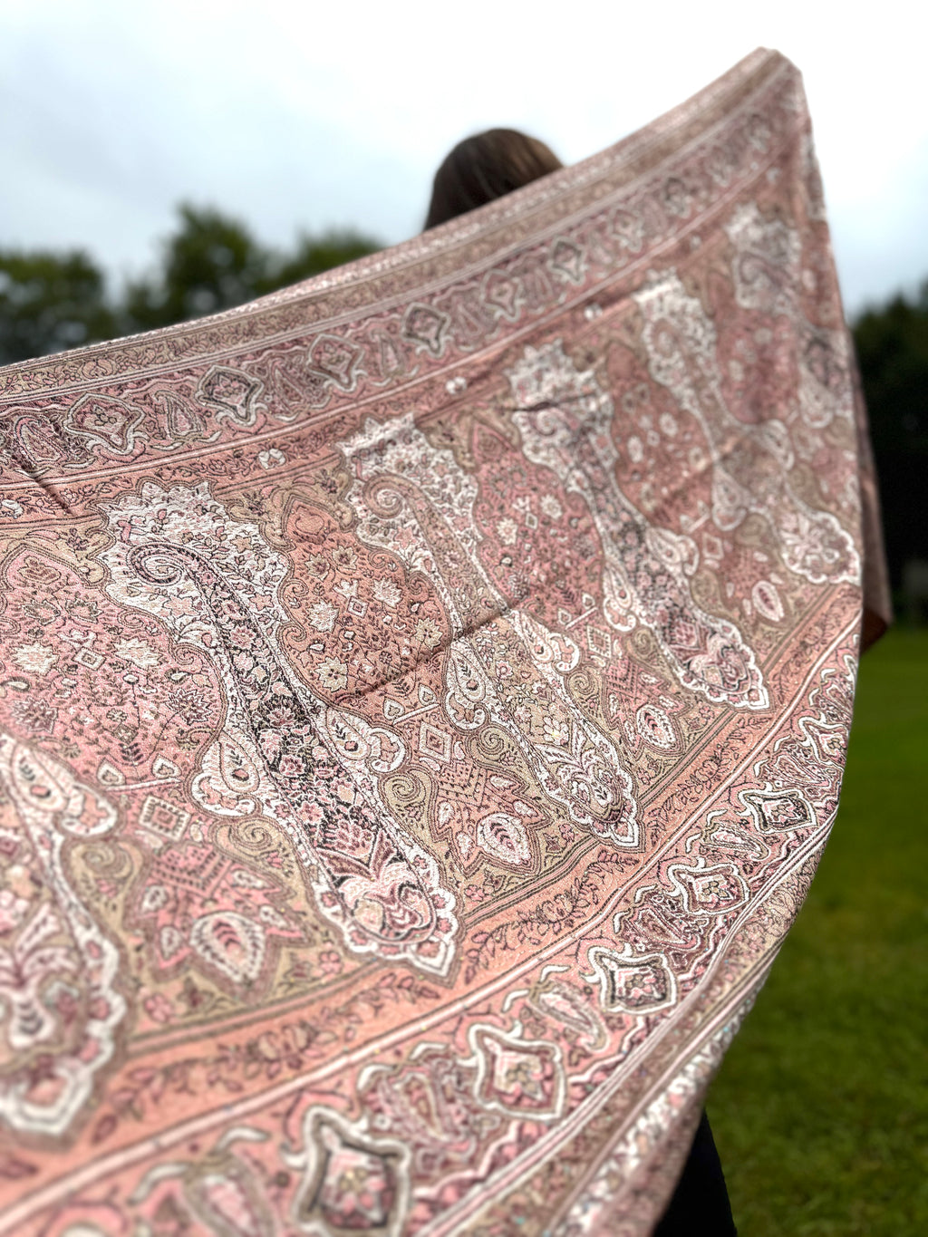 Sandy Sunset Rhinestone Pashmina