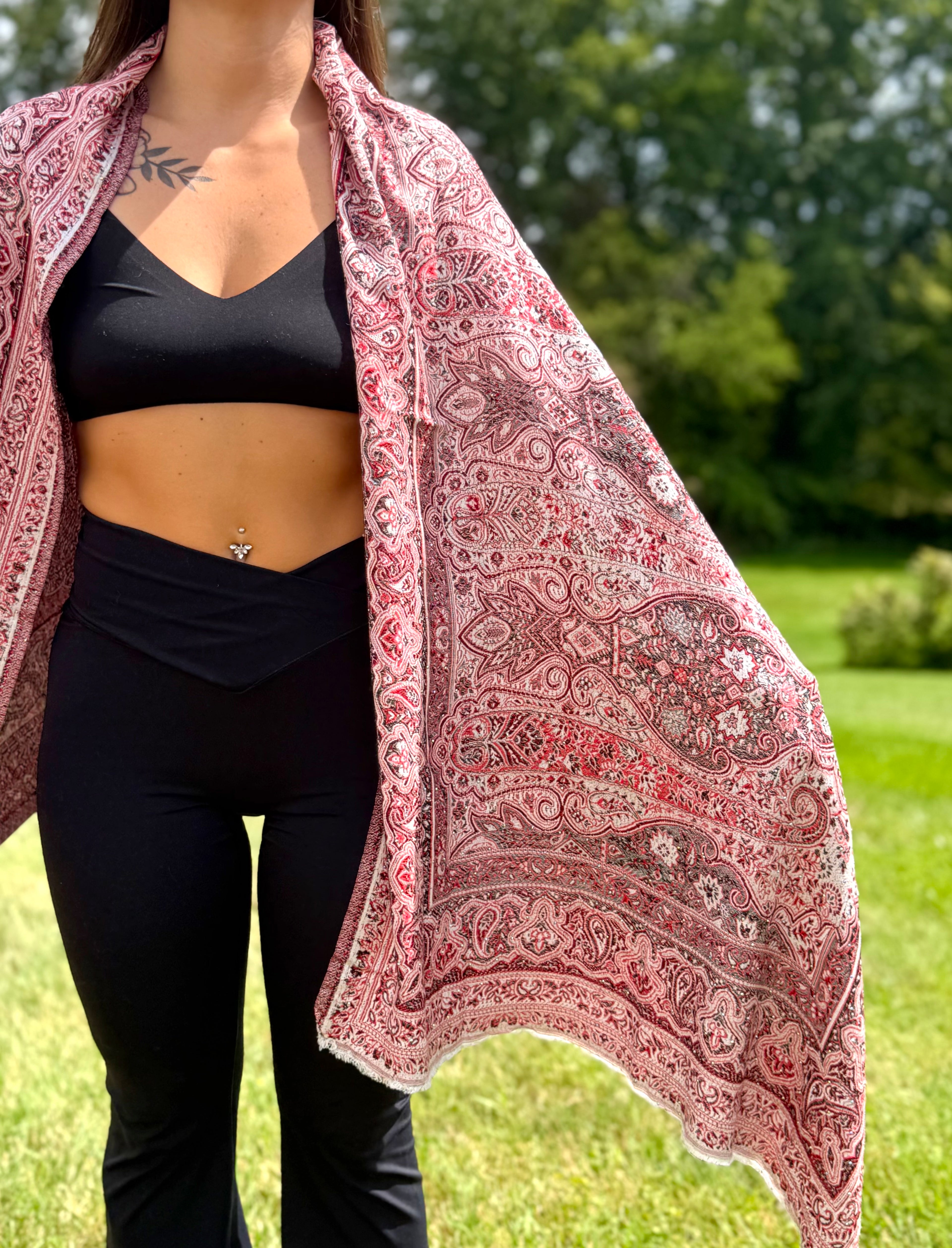 Scarlett Rhinestone Pashmina