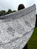 Ash Rhinestone Pashmina
