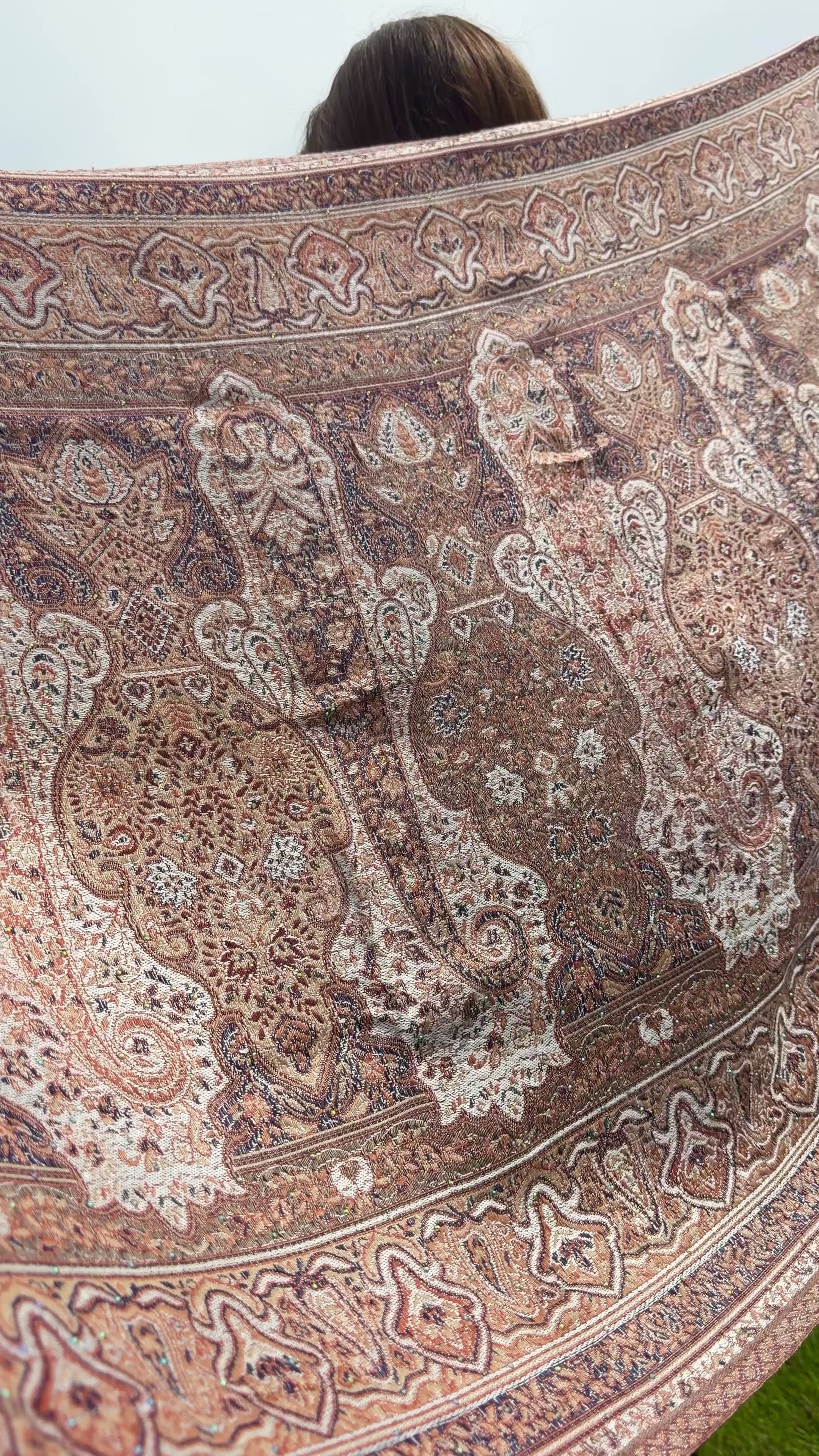 Mirage Rhinestone Pashmina
